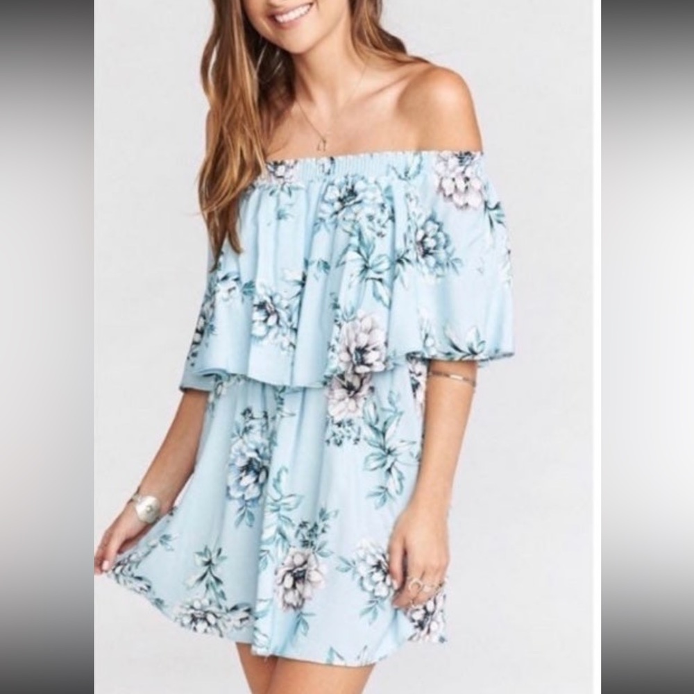 Show Me Your MuMu pretty floral dress small
